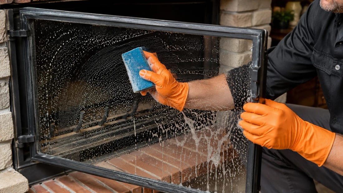 Fireplace Glass Cleaning Tampa FL