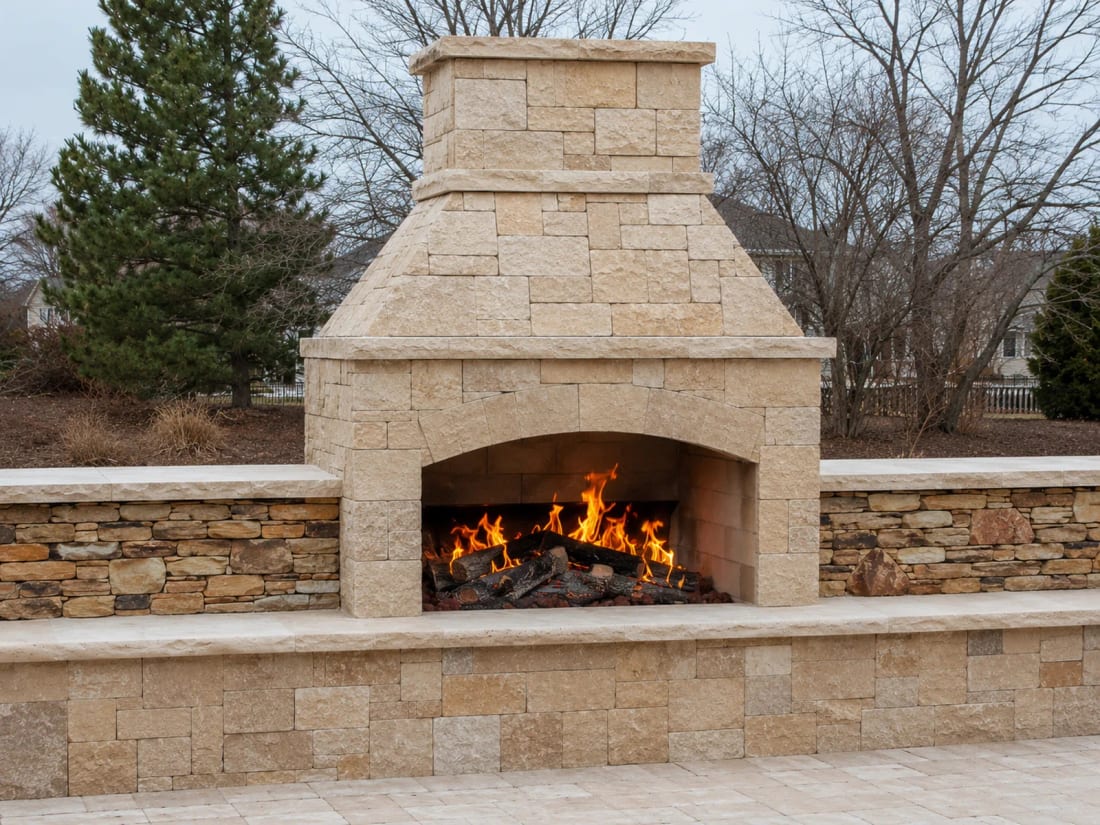 Outdoor Fireplace Installation Tampa FL